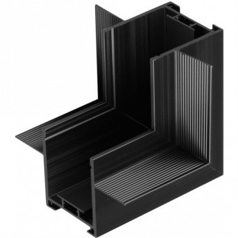 Соединитель NOVOTECH EASY 135275 IP20 24V SHINO NT24 000 "Г"(переход с потолка на стену) для шинопровода встраиваемого в ГКЛ черный