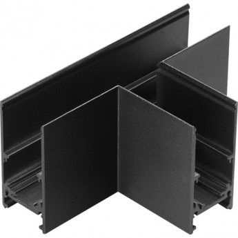 Соединитель для низковольтного шинопровода NOVOTECH FLUM T-образный черный Соединитель для низковольтного шинопровода NOVOTECH FLUM T-образный черный